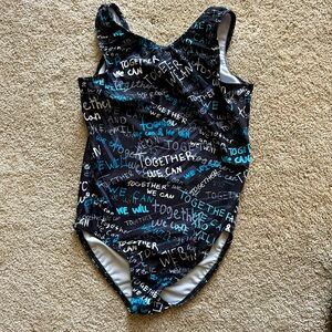 Girls Destira Leotard, Size Child Medium
